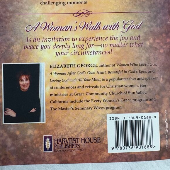 A Womans Walk With God By Elizabeth George Paperback Book - Picture 9 of 9